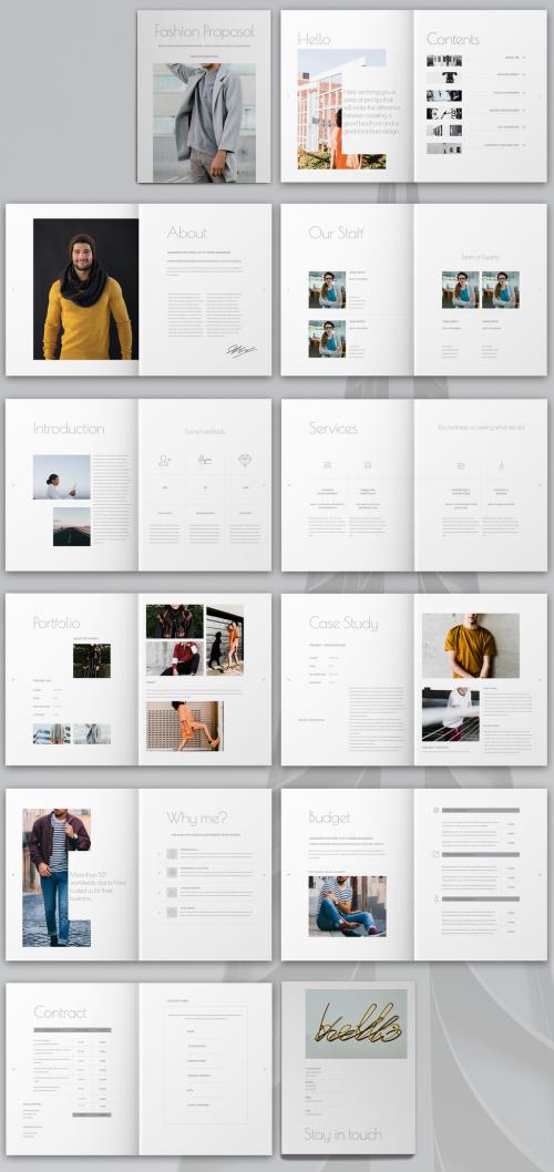 Fashion Proposal Brochure Layout - 462310397