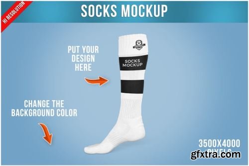 Socks Mockup Collections 14xPSD