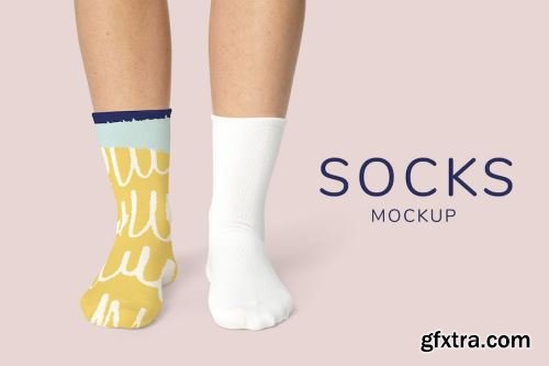 Socks Mockup Collections 14xPSD