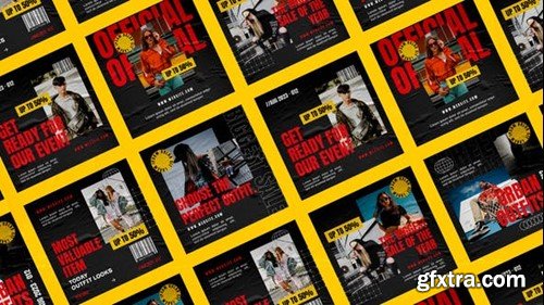 Videohive Obsten Streetwear Instagram Posts 51035133