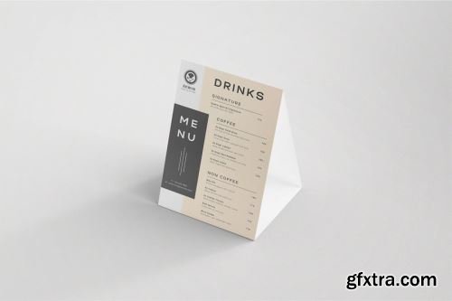 Table Tent Mockup Collections 14xPSD