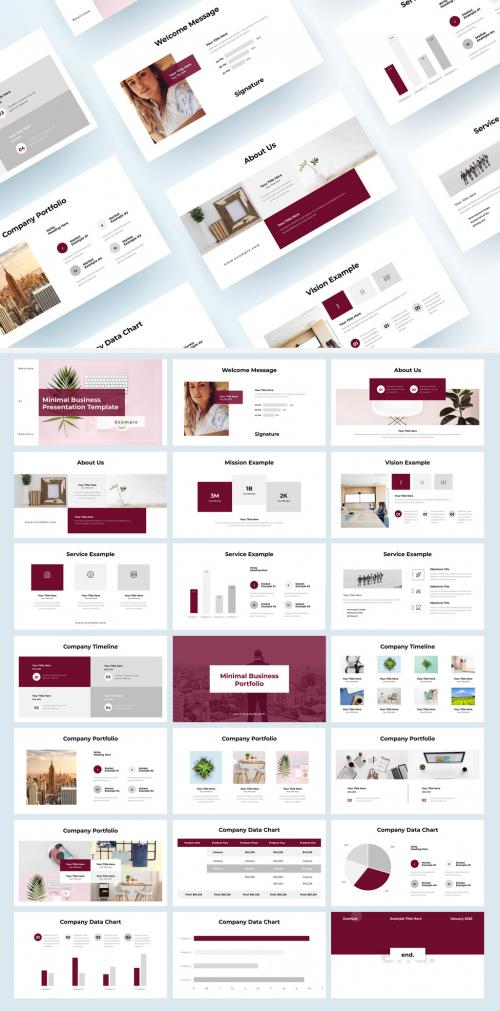 Company Profile Presentation Layout - 462310602