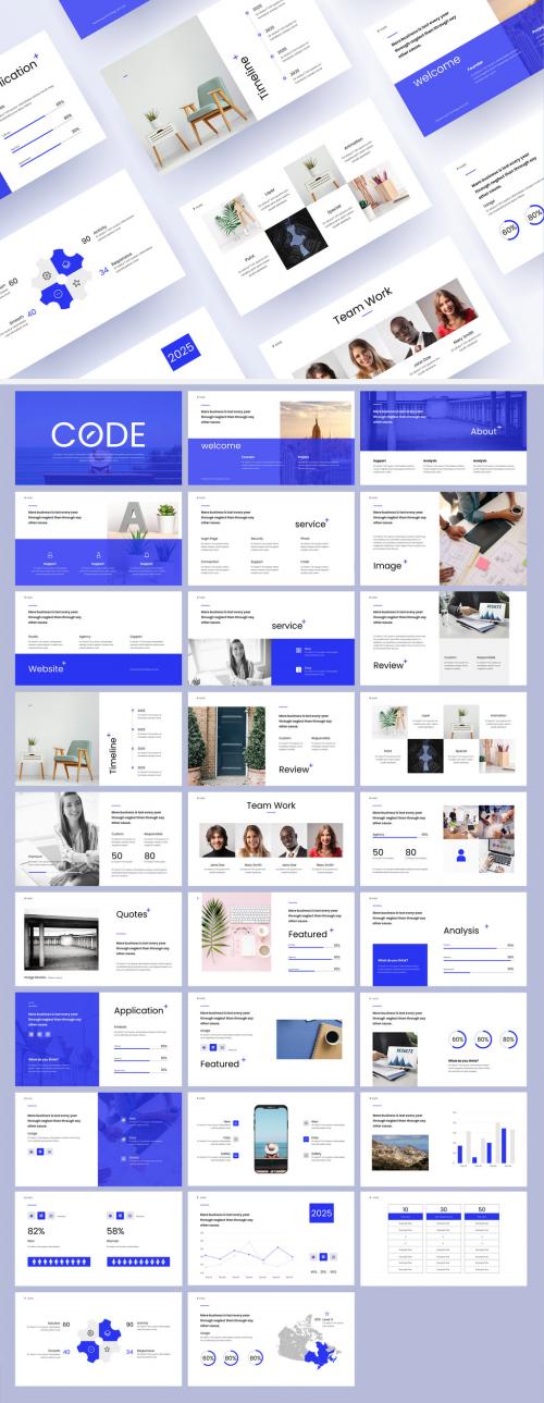 Code Business Presentation Layout - 462310653