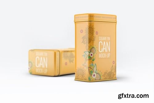 Tin Can Mockup Collections 14xPSD