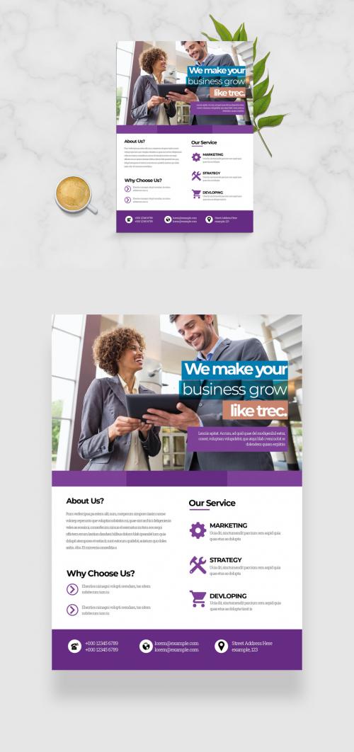 Simple Business Flyer - 462310656