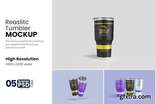 Tumbler Mockup Collections 15xPSD