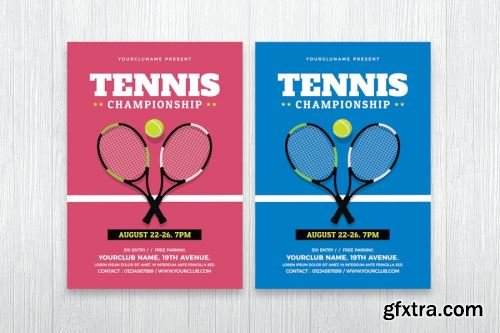 Tennis Mockup Collections 14xPSD