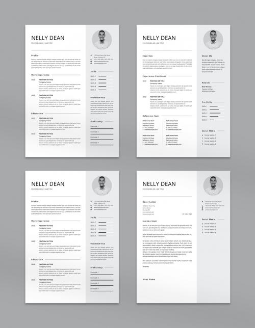 Clean Resume Layout - 462310792