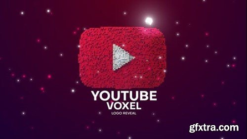 Videohive Youtube Voxel Pixel Logo Reveal 51014665