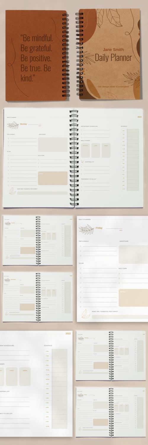 Daily Planner Layout - 462311176