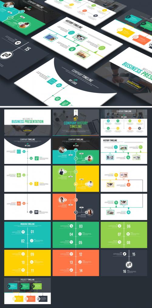 Timeline Presentation Layout - 462668607