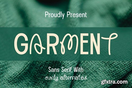 Garment - Sans Serif Font LL36QUJ