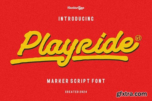 Playride - Font Vintage Script 5LQFST5