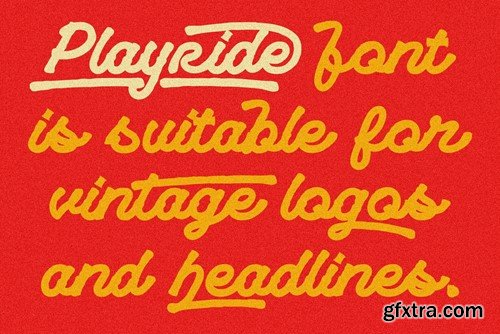 Playride - Font Vintage Script 5LQFST5