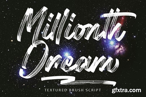 Millionth Dream - Textured Script GLW5WFS