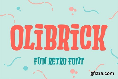 Olibrick - Fun Retro Font KWEHX6Y