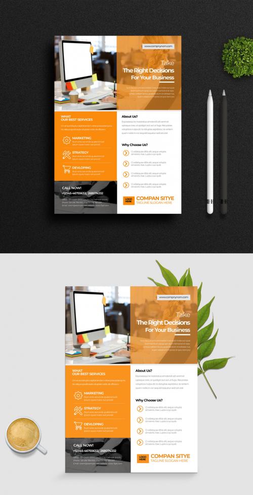 Minimal Business Flyer - 462669141