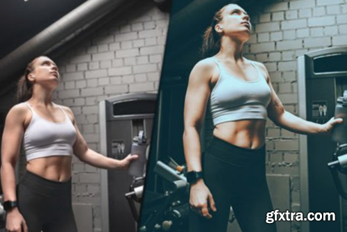 Film Matte Fitness Presets Luts Videos