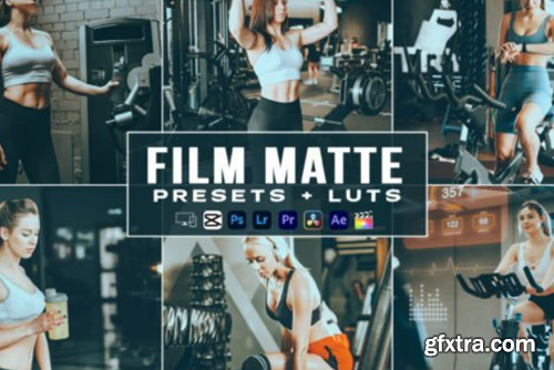 Film Matte Fitness Presets Luts Videos