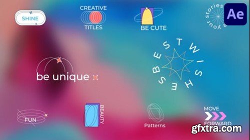 Videohive Creative Titles for After Effects 51061550