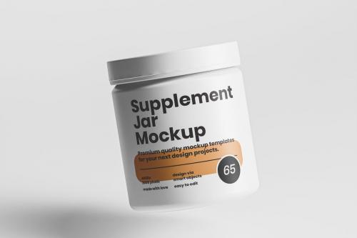 Supplement Jar Mockup Pack