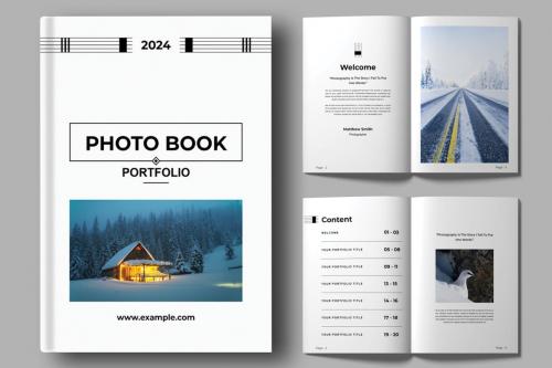 Portfolio Photo Book Albam Layout