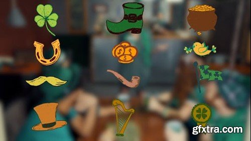 Videohive St Patricks Day Elements 51065673