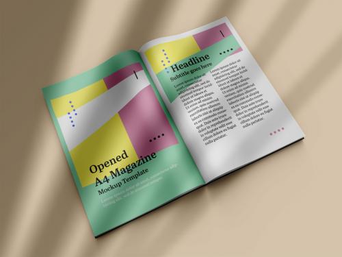 Magazine Mockup Layout - 462954654