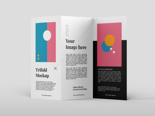 Trifold Flyer Mockup - 462954658