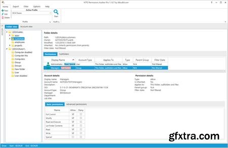 AlbusBit NTFS Permissions Auditor Pro 24.3.4