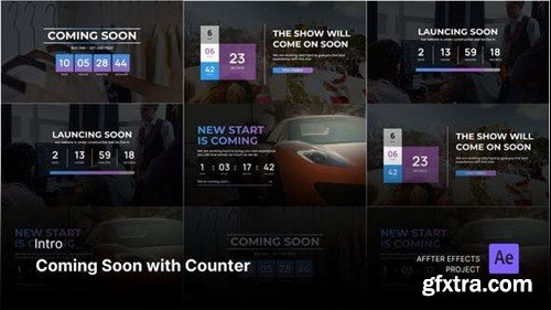 Videohive Coming Soon with Counter - After Project Files 51075310