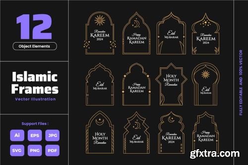 Islamic Vector Collections #1 15xEPS