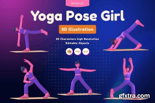 Yoga Vector Collections #1 14xEPS