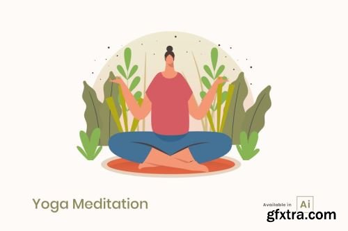 Yoga Vector Collections #1 14xEPS