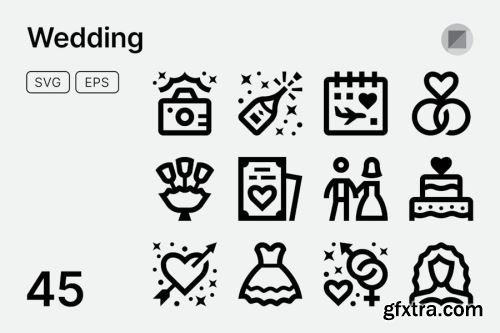 Wedding Vector Collections #1 14xEPS