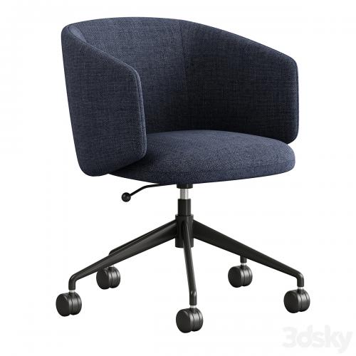 Crescent Swivel Chair