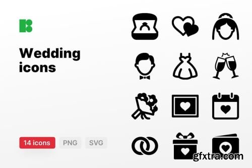 Wedding Vector Collections #1 14xEPS