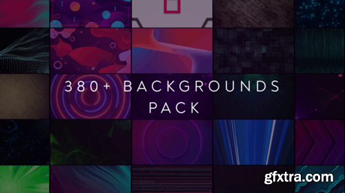 Videohive 380+ Backgrounds Pack 51085181