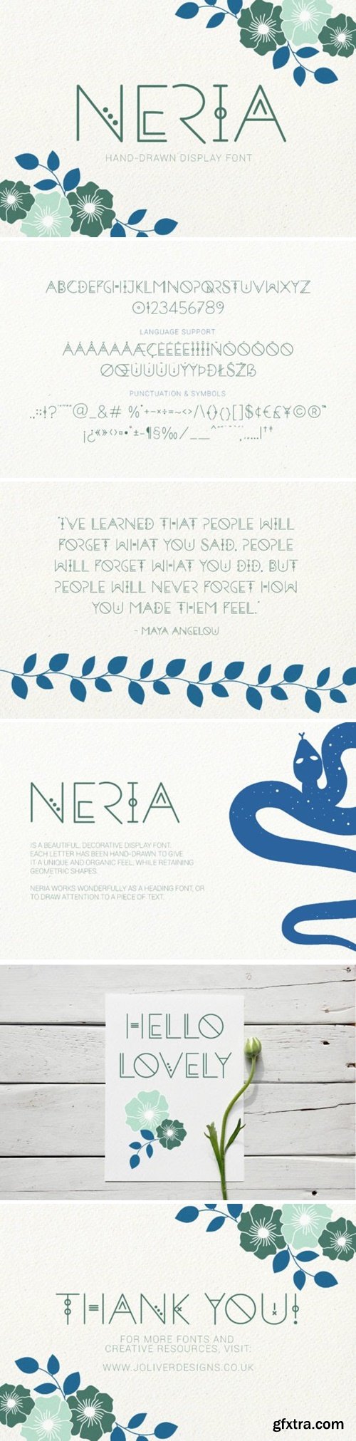 Neria Ornate Font