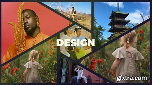 Videohive Split Screen Gallery Slideshow 51128478