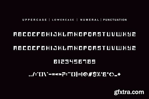 Sanes Techno - Digital Font 8K4ACT8