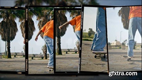 Videohive Film Frame Collage Transitions 51101185