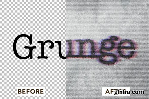 Grunge Text Effect TLAVCLP