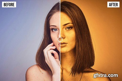 Golden Skin Tone Effect 2G6QDP9