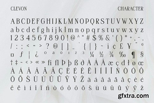 Clevon – Authentic Serif 92XSP9C