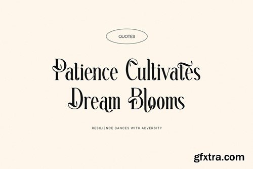 Reteons Elegant Ligature Serif Font Typeface 4UCE2WU