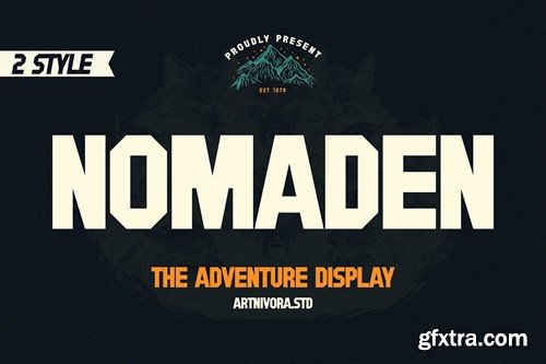 Nomaden - Adventure Display Font UM4ML6R