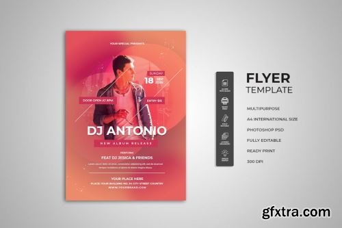 Flyer Collections #17 14xPSD