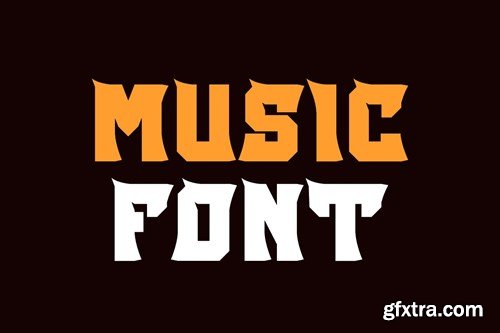 Funky Rockler - Punk & Music Font DM9YH3C