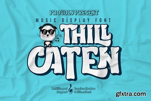 Thill Caten - Display Font C48TM5D